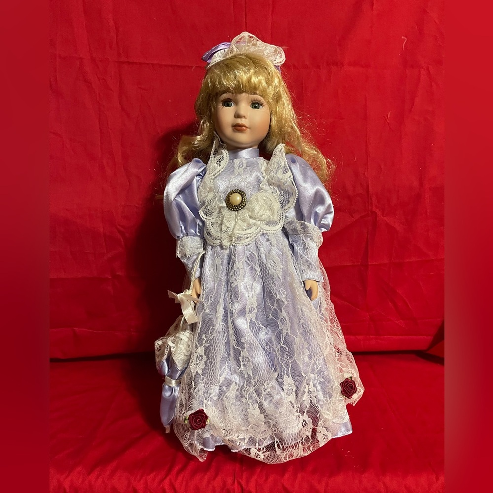 16” -17” Tall Porcelain Doll-Vintage ,no mark or certificate